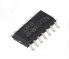 L6393D SMD Mikroshēma, driver, push-pull, 290mA, 580V, Ch: 2; 800kHz, Usup: 10...20V, SO14