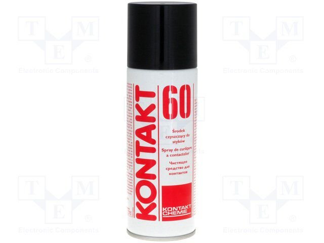 KONTAKT60 200mL tīrītājs, eļļošana, aizsardzība