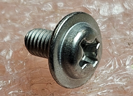 Skrūve M3*6mm, Philips, PH2, nerūsējošais tērauds A2, sfērisko galviņa