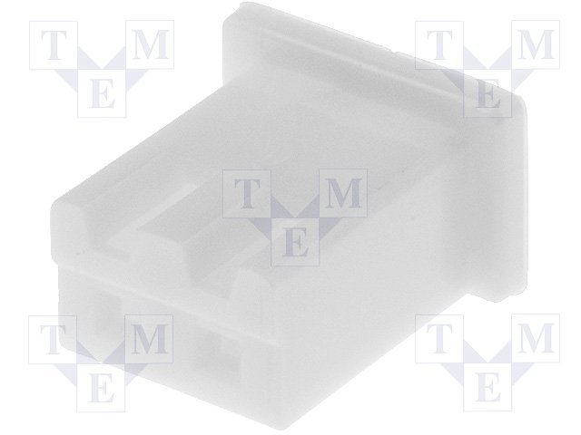 2pin, štekers/mama uz vadam, bez kontaktiem, solis=2.5mm, 250V/3A