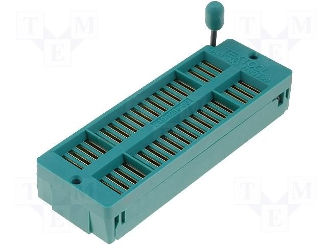 DIP40 TESTA panelis, 2.54mm/(7.62/15.24mm)