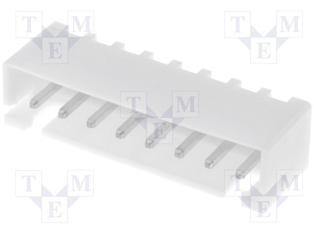 8pin, ligzda/papa, šasijai, solis=2.5mm, THT, 250V/3A