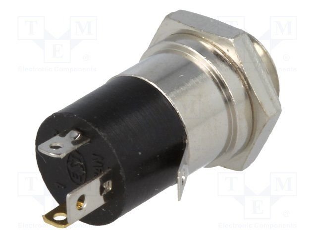 3.5mm (4 kont.) ligzda, stereo+video, metālisks, skrūvejamas šasijai M6, LUMBERG