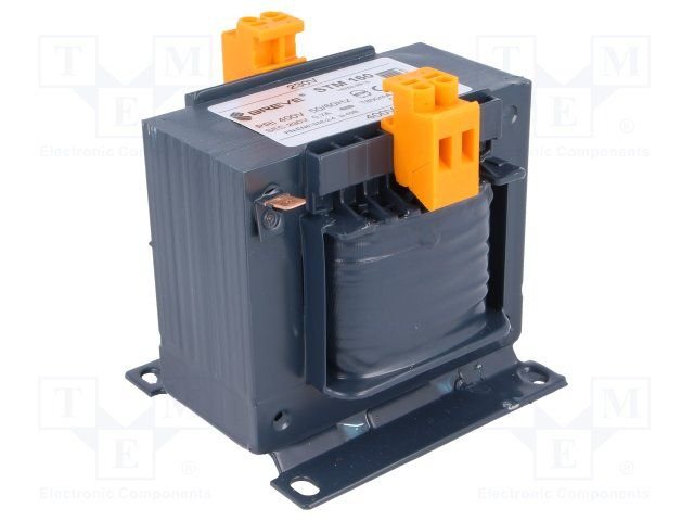 Transformators 400VAC=>230VAC, 160VA, 96x114x87mm