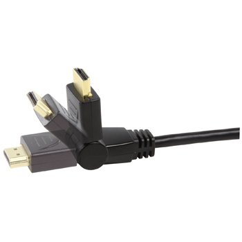 HDMI 19p štekers(360grad)/19p štekers(360grad), 2.5m