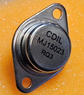 MJ15023 Tranzistors PNP, -350V, -16A, 250W, >4MHz, TO-3