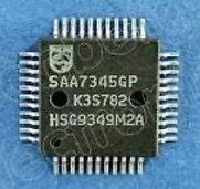 SAA7345GP SMD Mikroshēma, QFP44