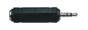 3.5mm štekers stereo uz 6.35mm ligzda stereo