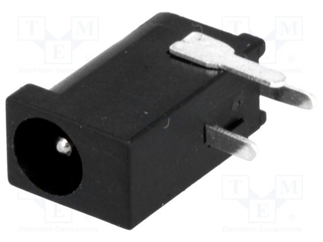 1.0*4.5mm, ligzda, THT, on/off, 1A/12VDC, NINIGI