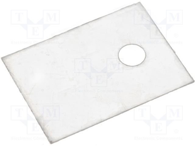Izolācija MICA TO220, 13x18x0.1mm, vizla