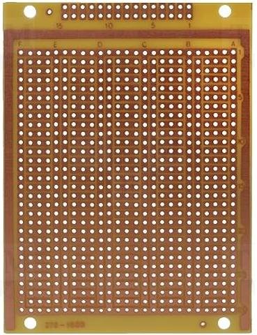 Maketēšanas plate 72x95mm ar caurumiem, getinaks, 1.5mm