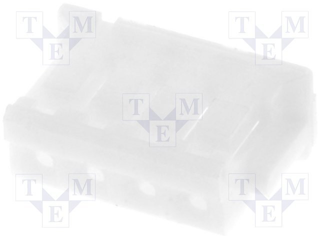 4pin, štekers/mama uz vadam, bez kontaktiem, solis=1.5mm, 50V/1A