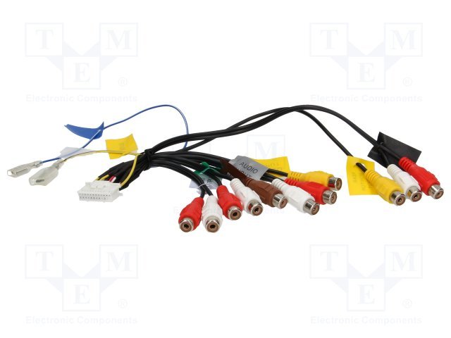 CONN.PIONEER.01 for panel radio; Pioneer; RCA; PIN:24 auto savienotājvads, Pēc iepriekšēja pasūtījuma