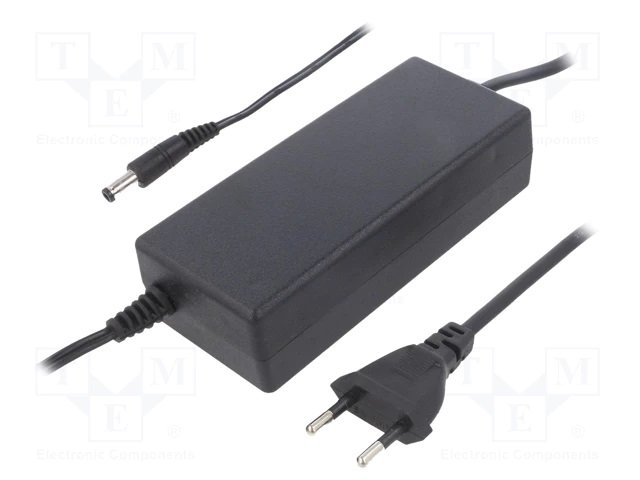 Barošanas bloks 220V=>12V, 5A, 5.5/2.5mm, 60W, 0.315kg.