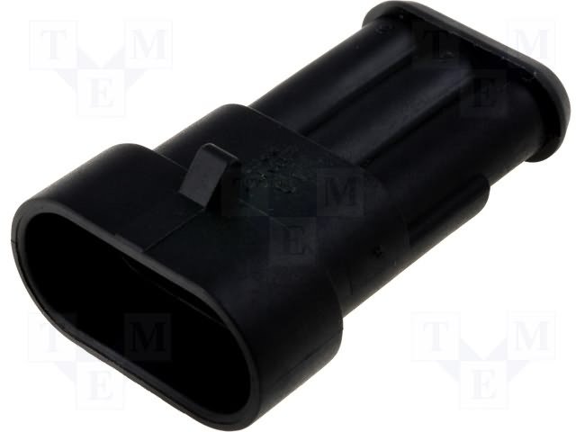 AMP serija Superseal 1.5 "papa" 3PIN, IP67, 14A/24VDC