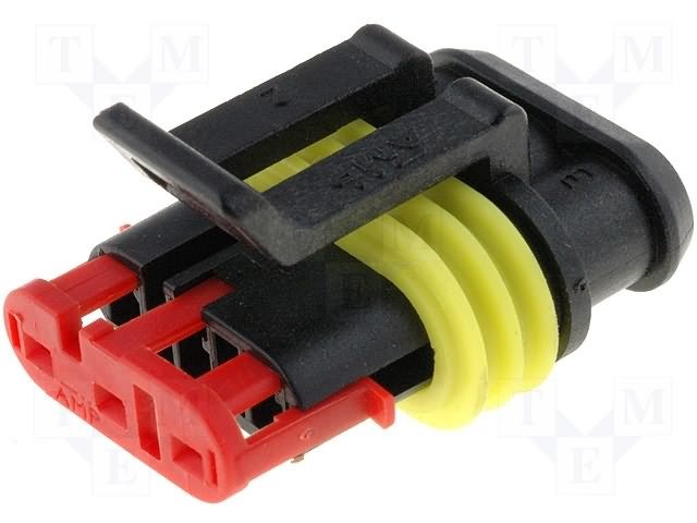 AMP serija Superseal 1.5 "mama" 3PIN, IP67, 14A/24VDC
