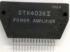 STK4038 II Mikroshēma PWR AMP, 1*60W/8E, ±38V, THD=0.4%