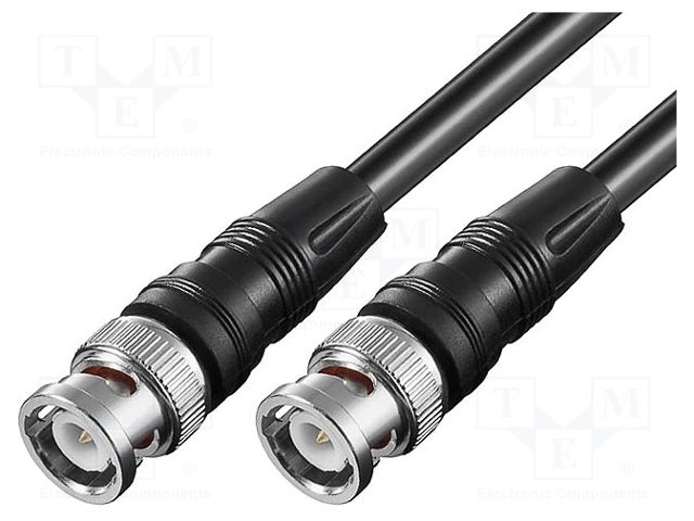 BNC štekers/BNC štekers, RG58, 50Ω, vads, 2m