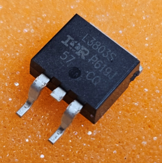 IRL3803S SMD Tranzistors N-FET, LogL(1...2V), 30V, ±16V, 140A, 200W, 0R006, TO-263