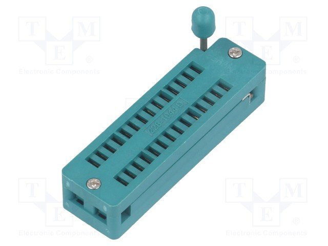 DIP28 TESTA panelis, 2.54/7.62mm