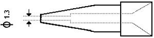 Loduzgalis 1.3mm, lodešanai stacijai SP-1010DR