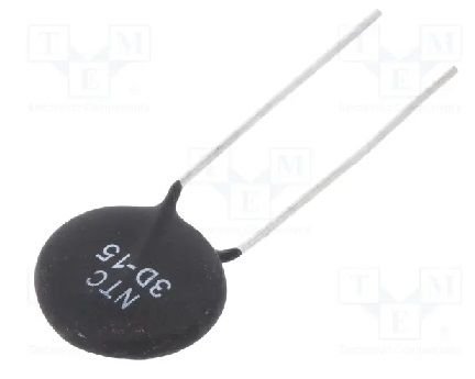 Termistors, NTC, 16.5mm, 7A, 3R, -55...200°C