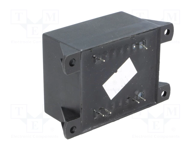 Transformators 220V=>2x7.5V, 2x1330mA, 20VA, 58x50x42mm