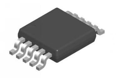 MCP73841-420I/U SMD Mikroshēma, Supervisor, battery charger controller, 4.5...12VDC, 1 x Li-Ion / Li-Po, MSOP10