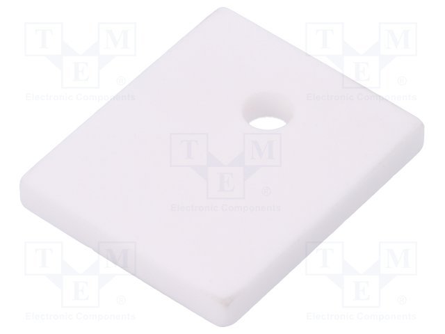Izolācijas keramisks plāksne, TO218, TO247, 21x25x3mm, 25W/mK