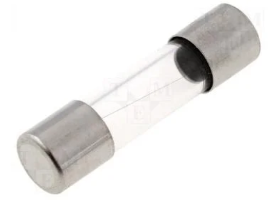 0.5A, F, 5x20mm, 250VAC, quick blow, stikls drošinātājs