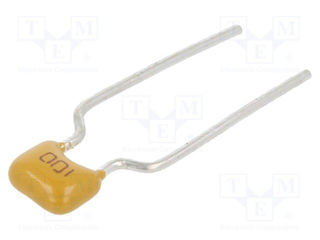 10pF, 50V, C0G, ±5%, kondensators monolit