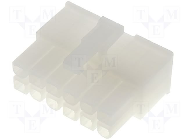 12pin(2x6), korpuss kontaktam "mama", 4.2x4.2mm, Mini-Fit® serija, taisns