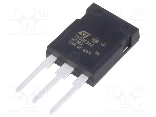 60NK30Z(Y60NK30Z) Tranzistors N-FET, 300V, 60A, 450W, 0R045, SUPER-247