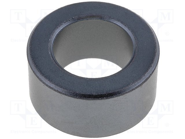 Ferīta gredzens, materials ferromagnetic A5, 25MHz/40R, 100MHz/68R, 20x12mm, H=10mm