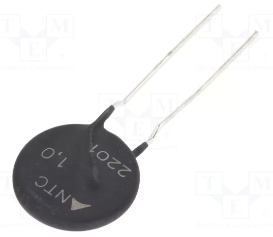 Termistors, NTC, 21mm, 16A, 1R